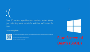 Windows Blue Screen Error