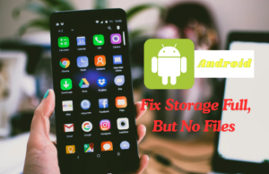 Android Storage Full but No Files